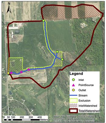 Challenges and Opportunities With On-Farm Research: Total and Soluble Reactive Stream Phosphorus Before and After Implementation of a Cattle-Exclusion, Riparian Buffer